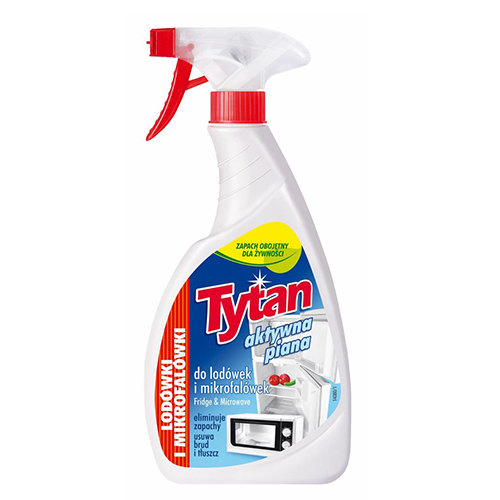 Рідина для миття холодильника та мікрохвильових печей TYTAN спрей, 500г